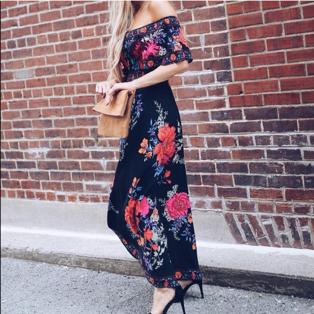 Monaco Off The Shoulder Dress, Vici Collection NWT - Picture 4 of 4
